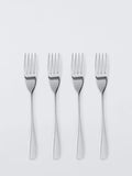 John Lewis Brook stainless steel table forks set of 4, imported from the UK