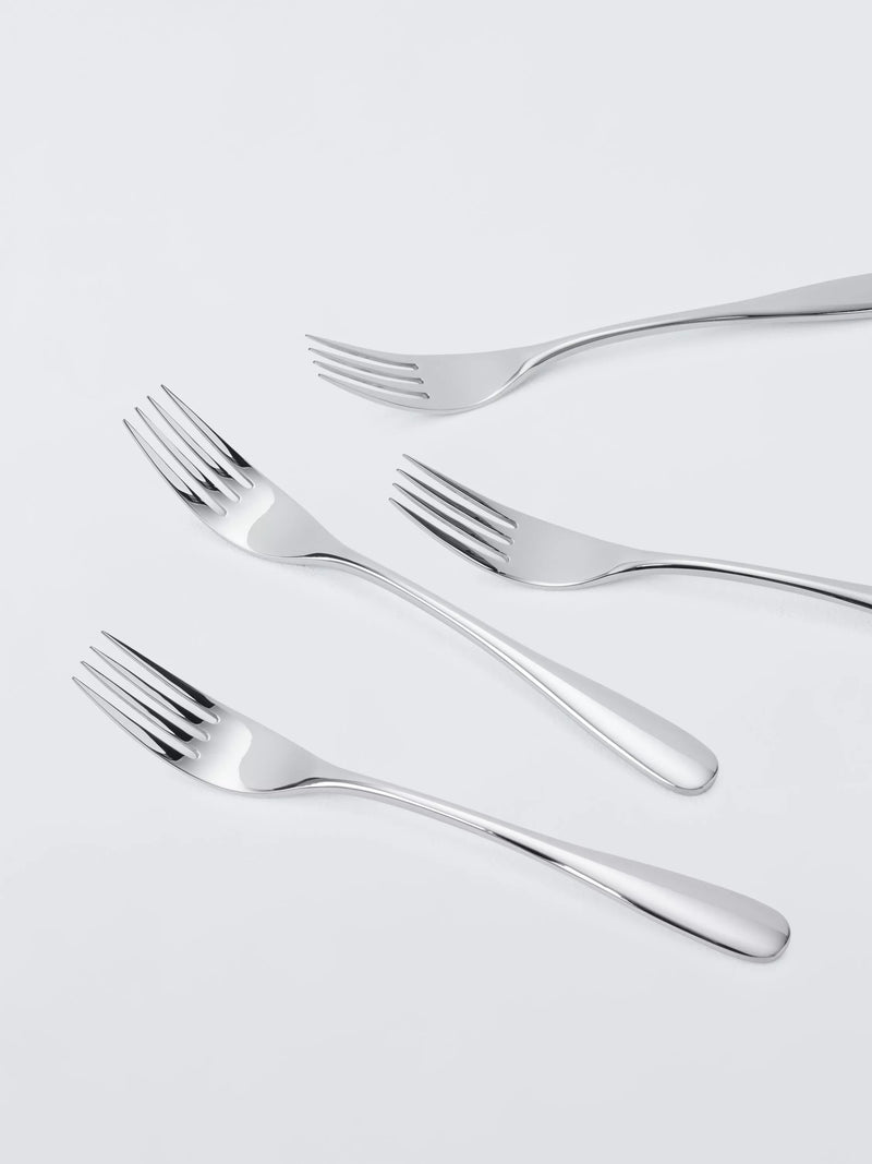 John Lewis Brook stainless steel table forks set of 4, imported from the UK