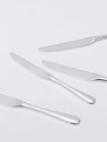John Lewis Brook stainless steel table knives set of 4 (British brand)