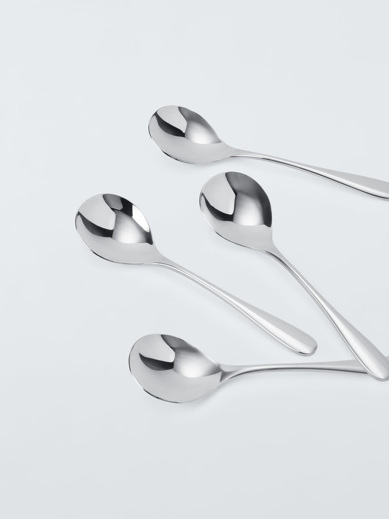 John Lewis Brook soup spoons set of 4, UK version