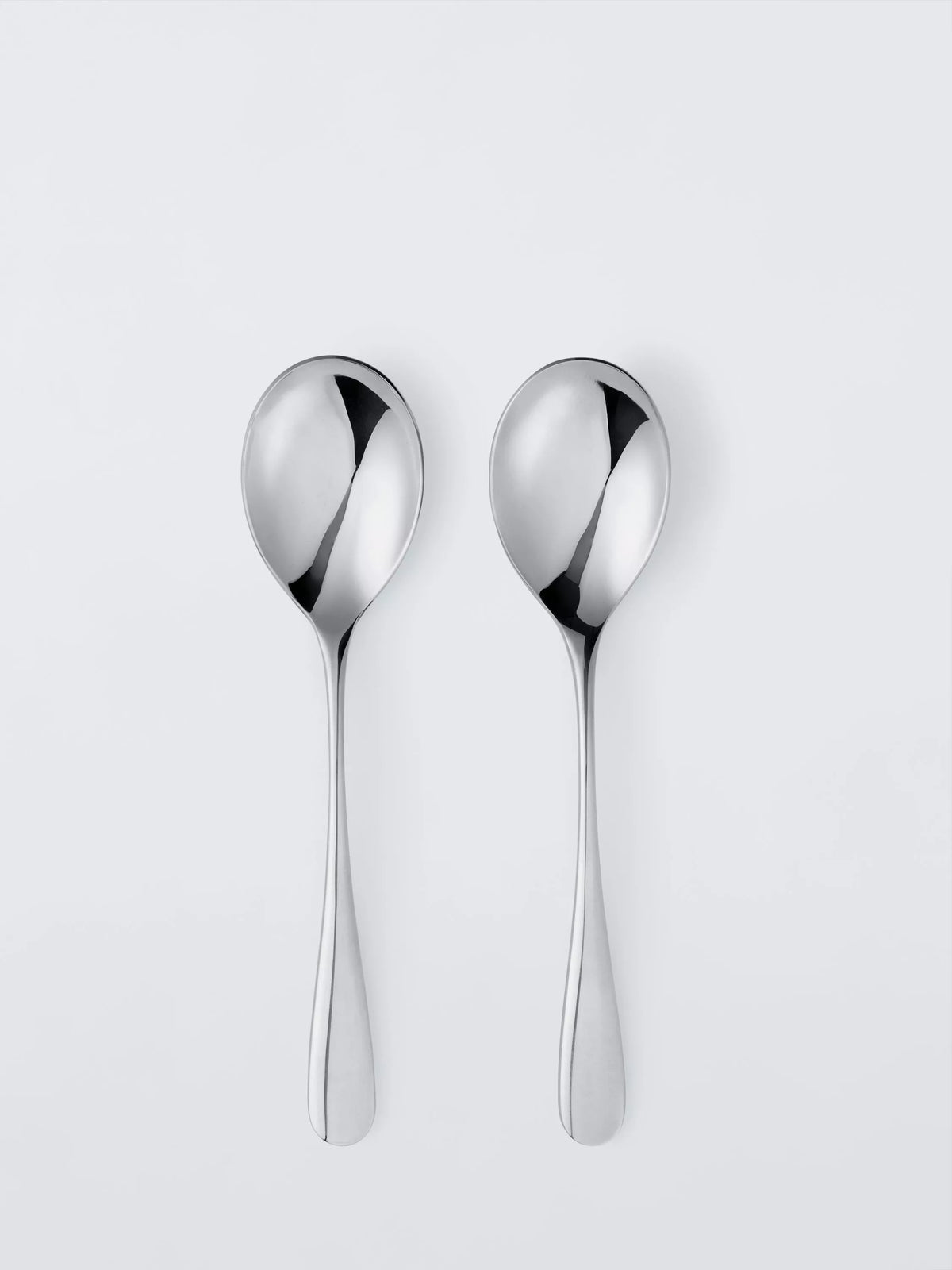 John Lewis Brook stainless steel table spoons set of 2 (British brand)