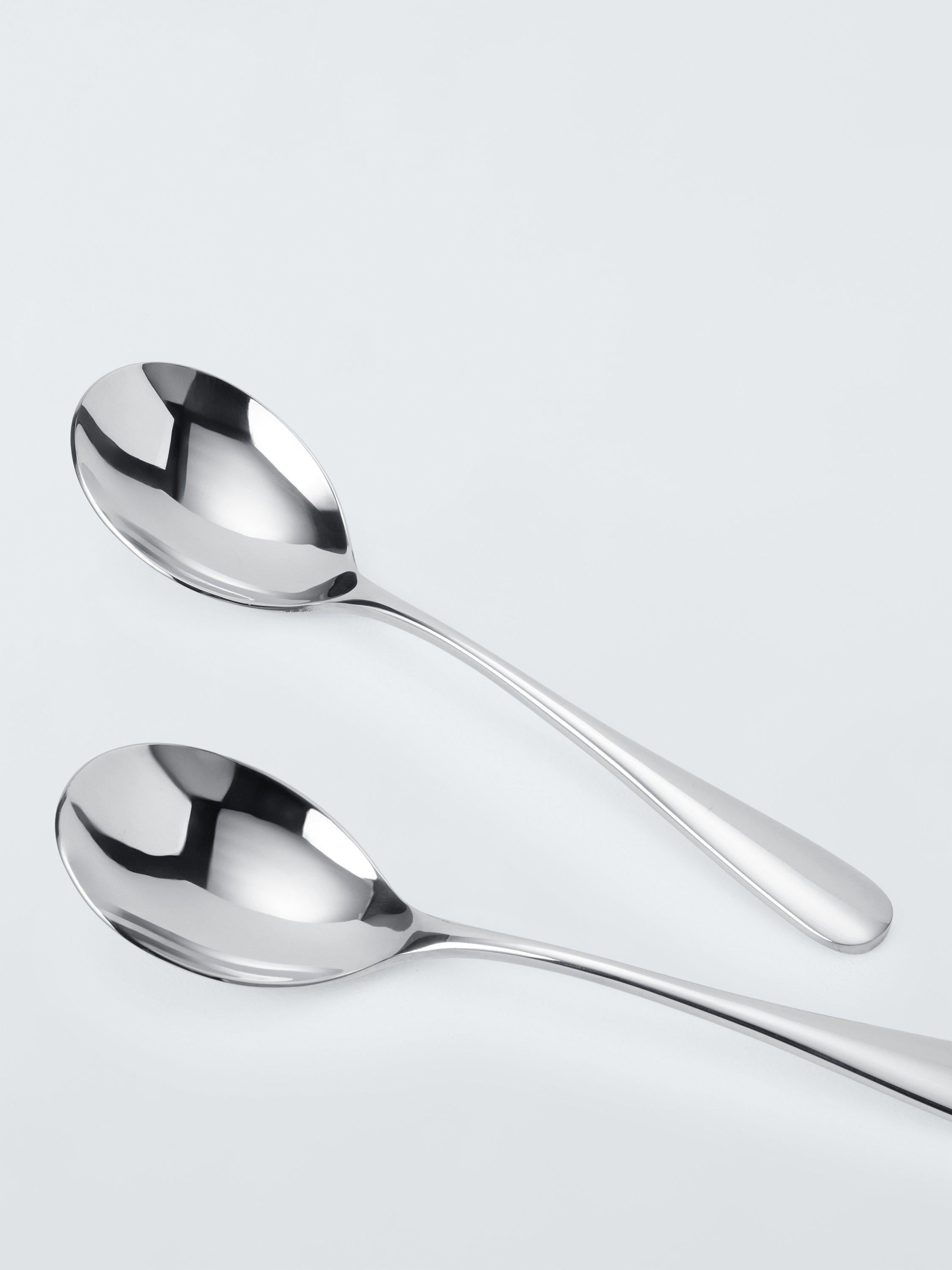 John Lewis Brook stainless steel table spoons set of 2 (British brand)