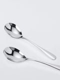 John Lewis Brook stainless steel table spoons set of 2 (British brand)