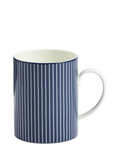 Wedgwood Gio pinstripe bone china mug 380ml blue white - British product