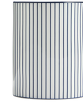 Wedgwood Gio Pinstripe bone china mug 380ml, imported from the UK