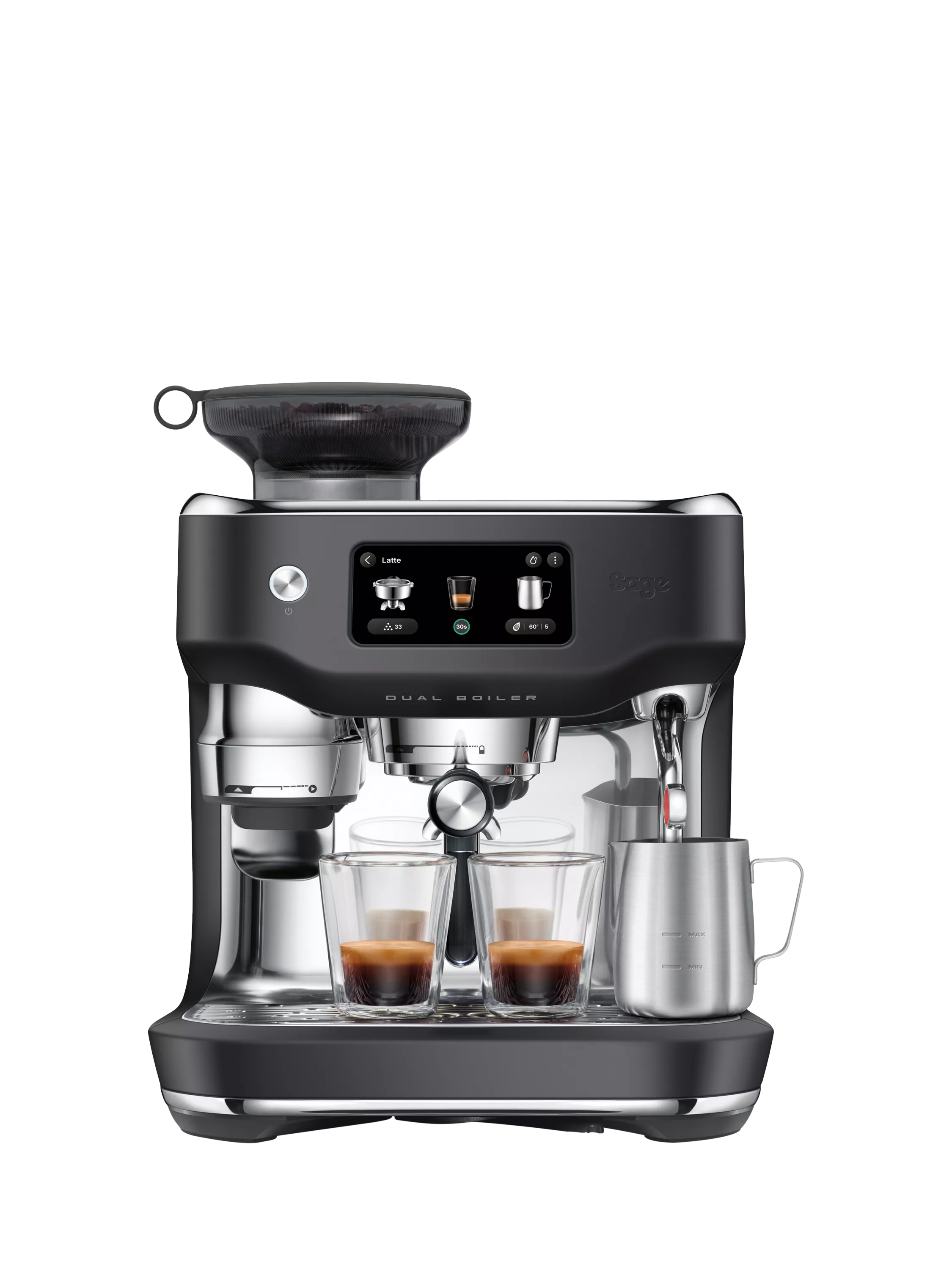 Sage Oracle Dual Boiler coffee machine - British product
