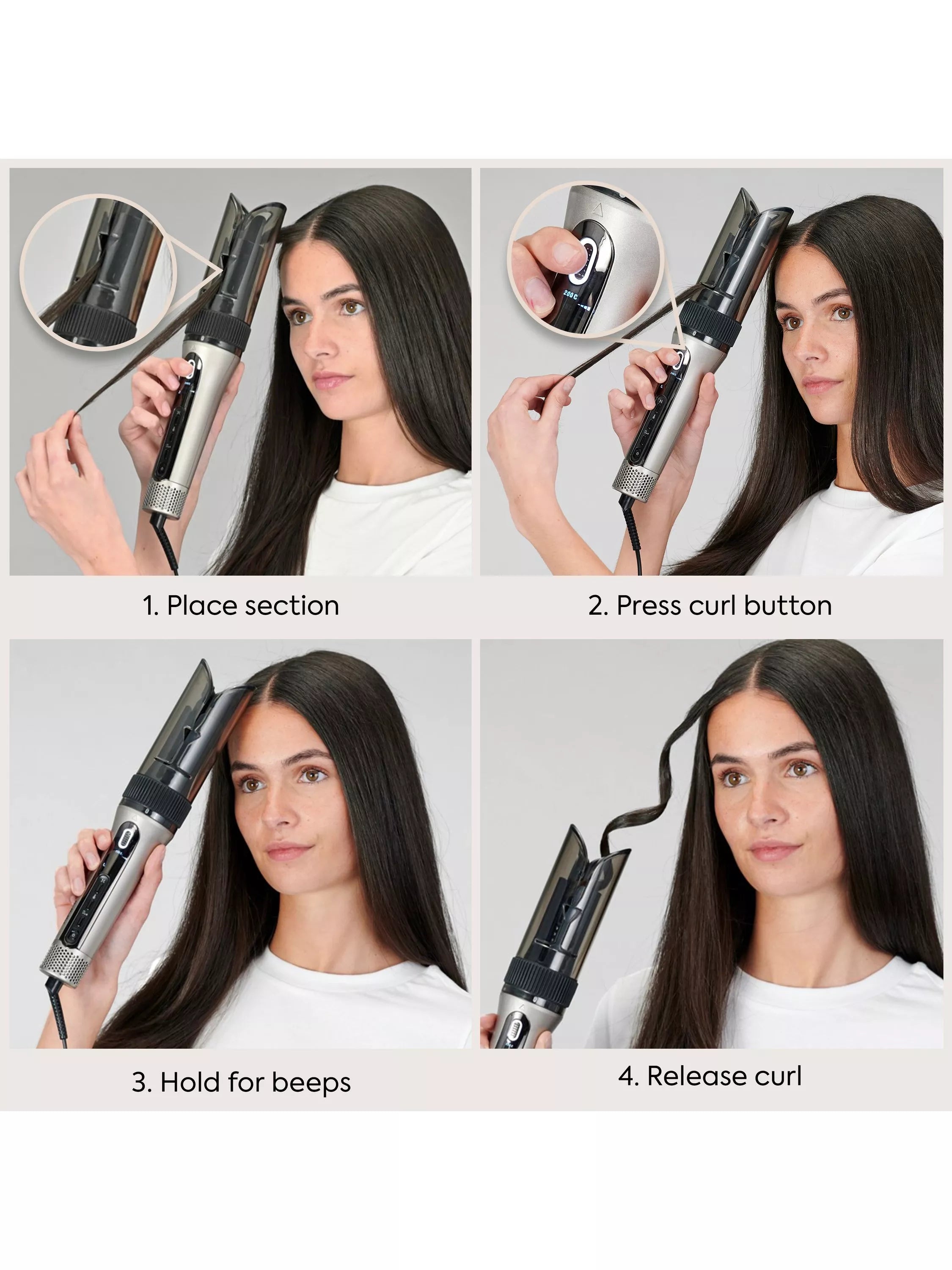 BaByliss Style Secret Air automatic curler (British brand)