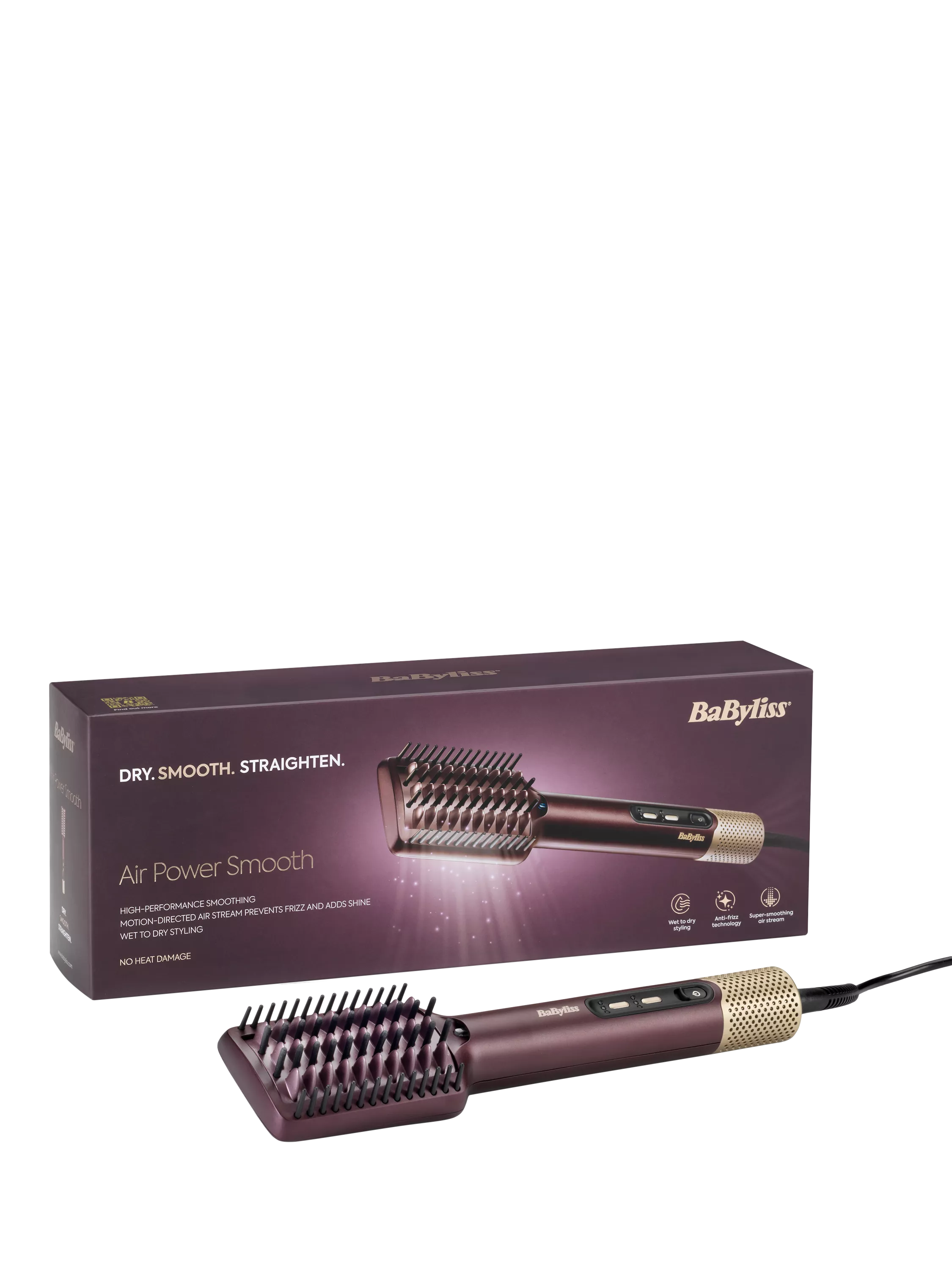 BaByliss Air Power Hair Styler Purple (British brand)