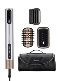 BaByliss Air Wand Limited Edition Hair Dryer, Smoothing & Volumising All-in-One, Silver