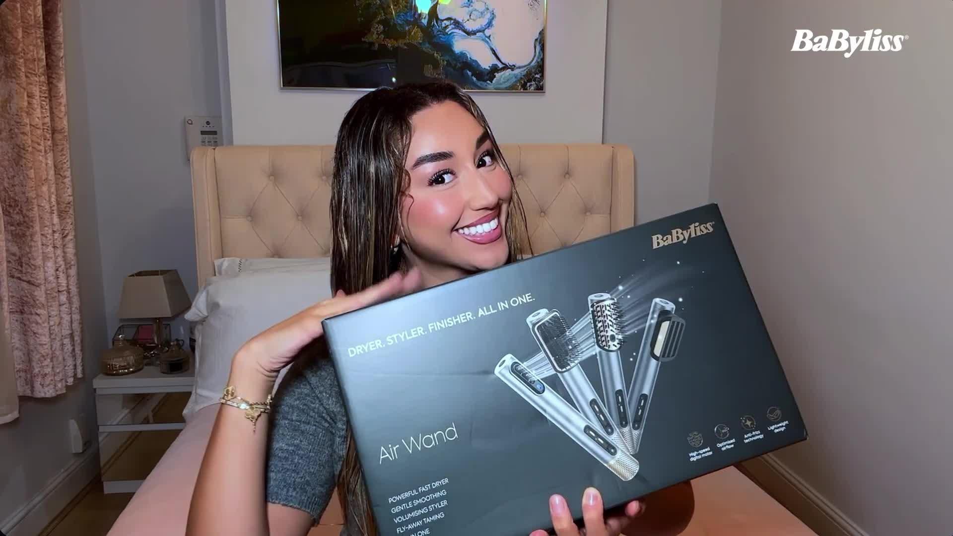 BaByliss Air Wand Limited Edition hair dryer, imported from the UK