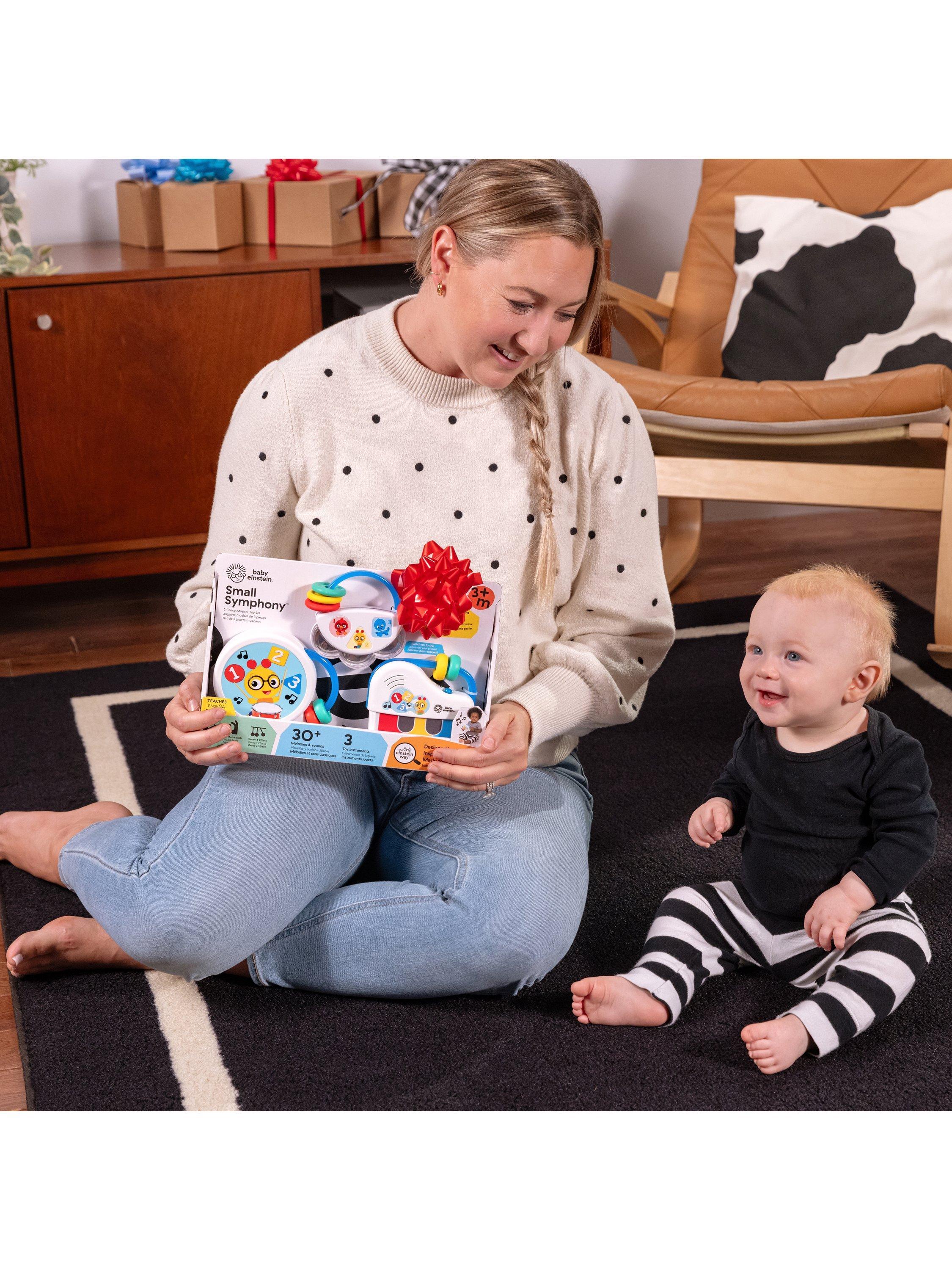 Baby Einstein musical toy set with piano drum and tambourine, UK version