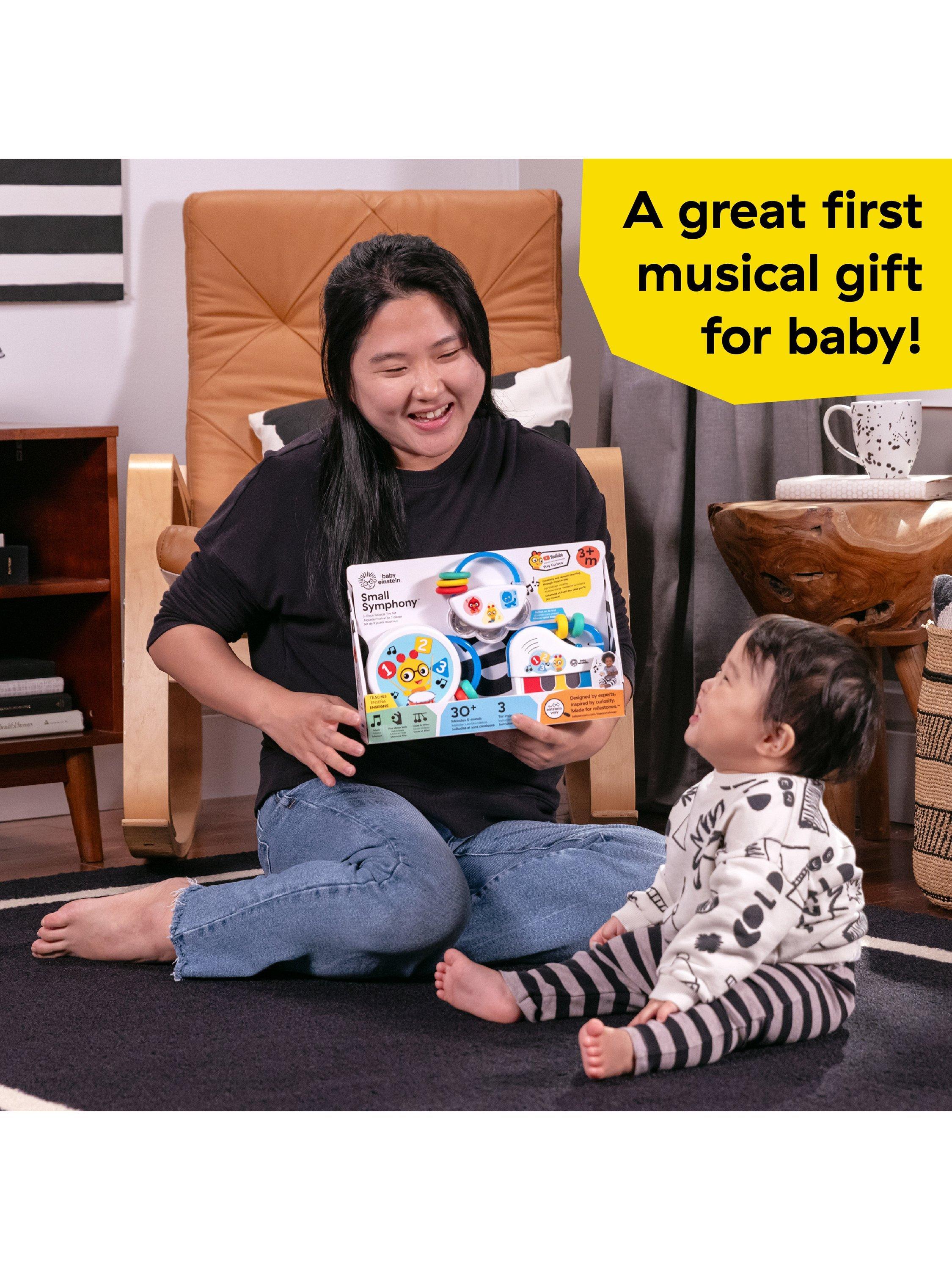 Baby Einstein musical toy set with piano drum and tambourine, UK version