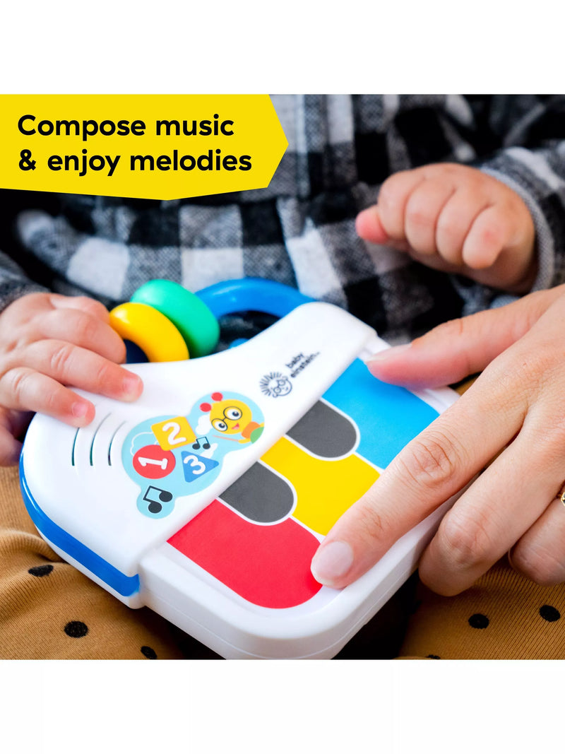 Baby Einstein musical toy set with piano drum and tambourine, UK version