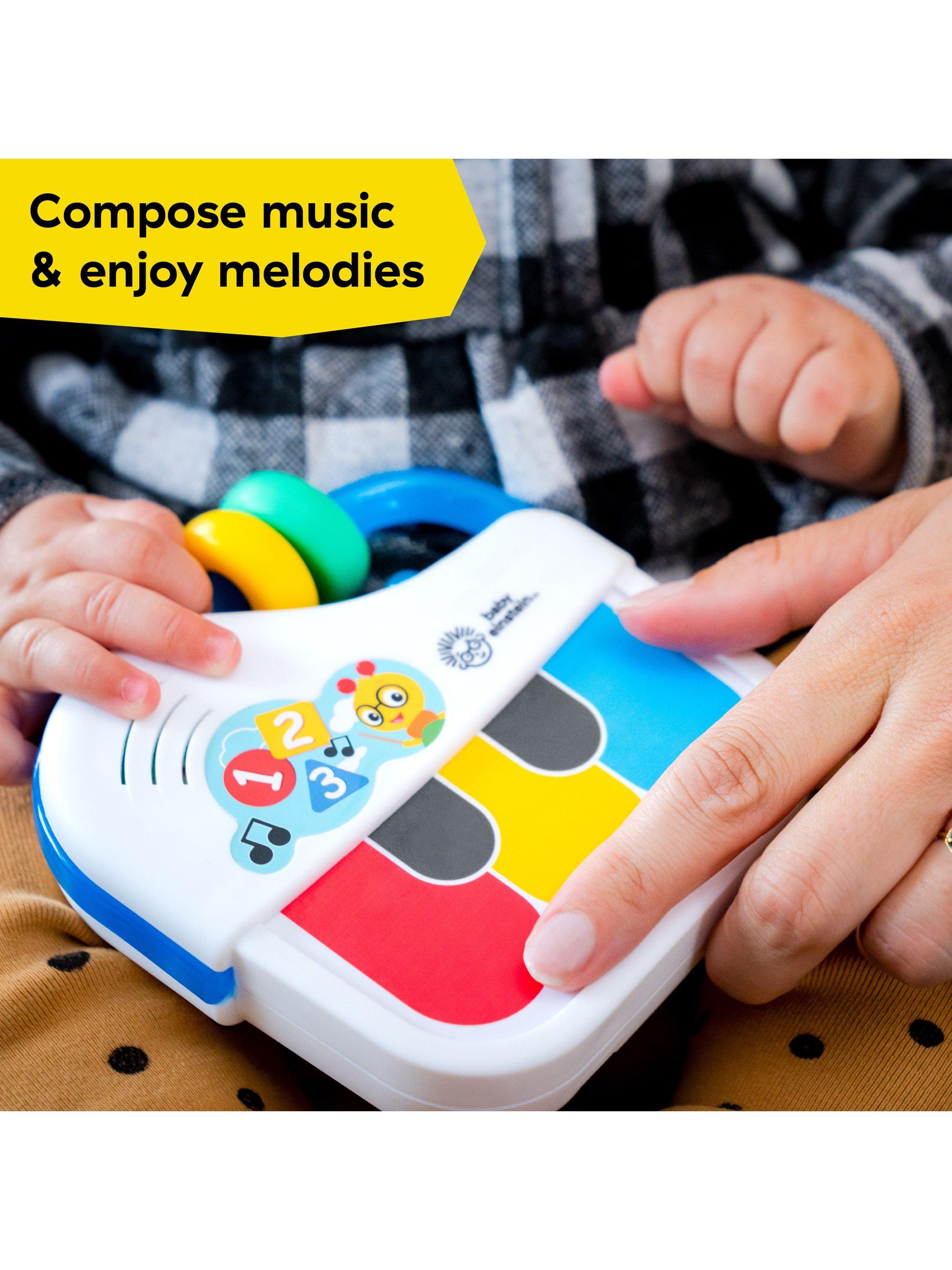 Baby Einstein musical toy set with piano drum and tambourine, UK version