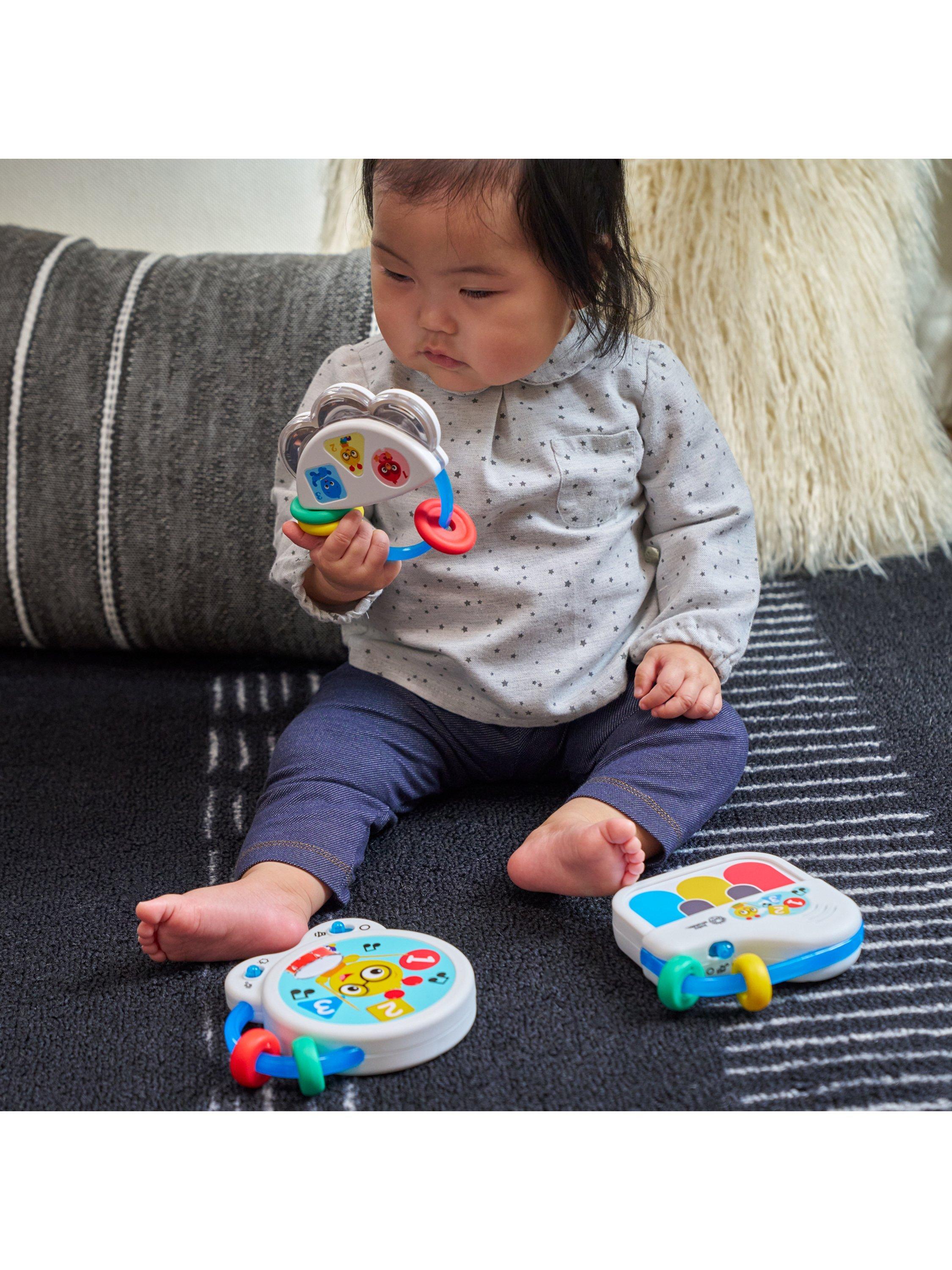 Baby Einstein musical toy set with piano drum and tambourine, UK version