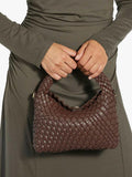 Dune London small woven grab bag synthetic - British product
