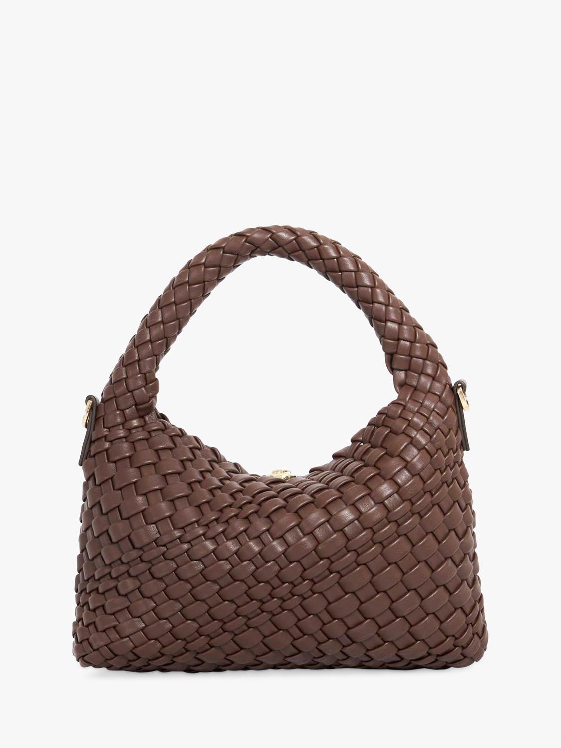 Dune London small woven grab bag synthetic - British product