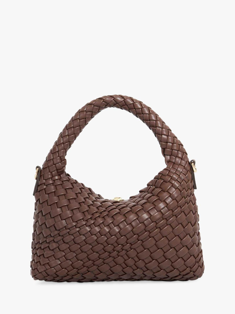 Dune London small woven grab bag synthetic - British product
