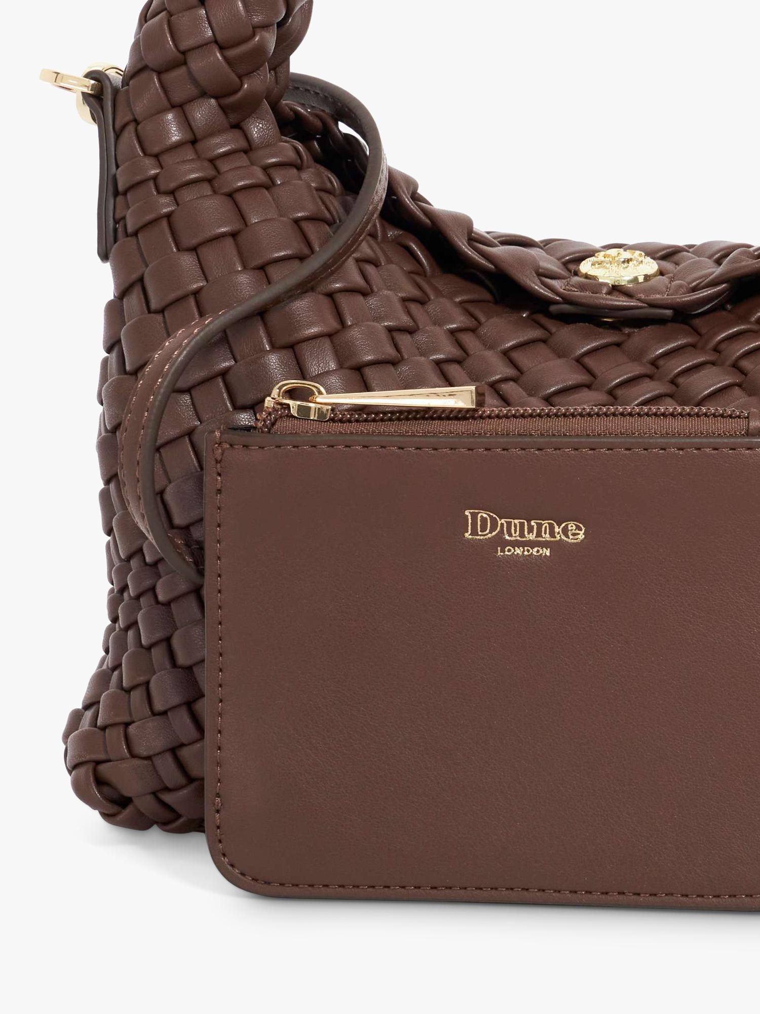 Dune London small woven grab bag synthetic - British product