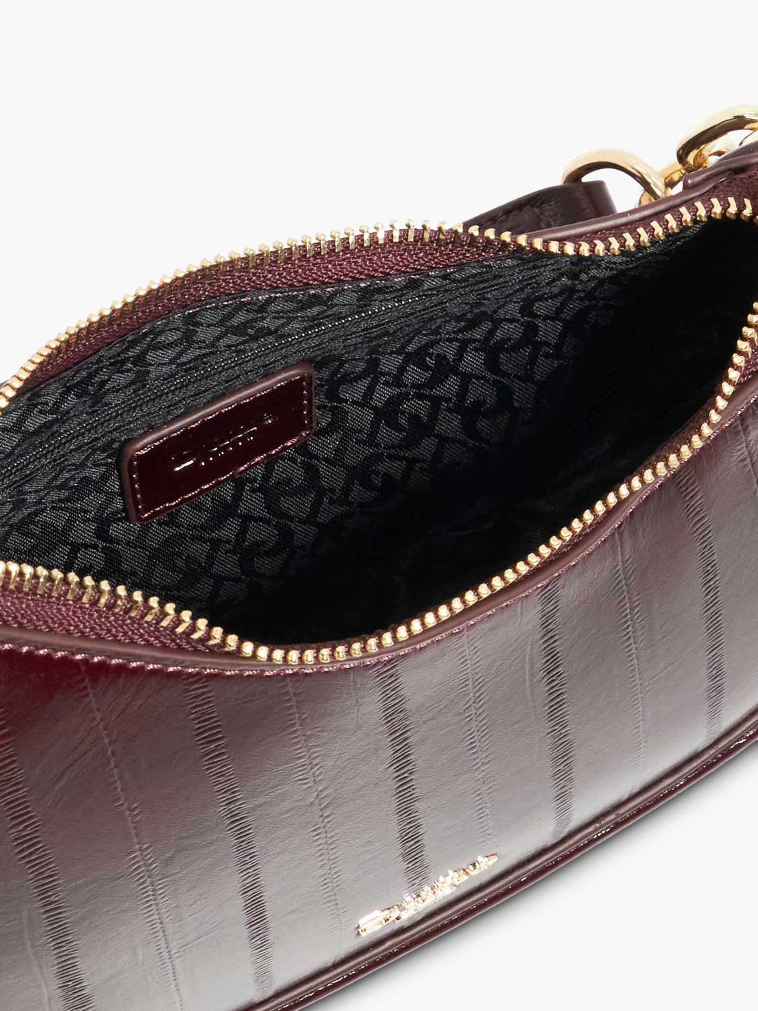 Dune London asymmetric chain shoulder bag, imported from the UK