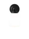 Astro Anton black bathroom wall light (British brand)