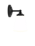 Astro Anton black bathroom wall light (British brand)
