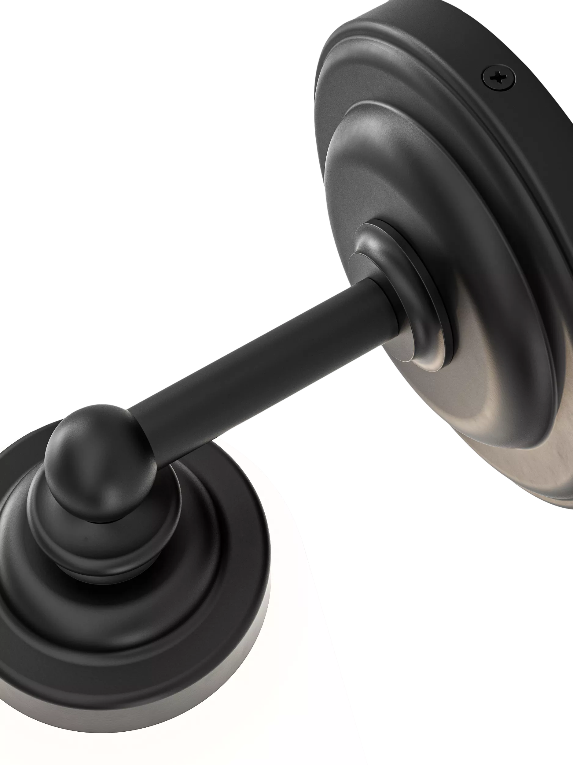 Astro Anton black bathroom wall light (British brand)