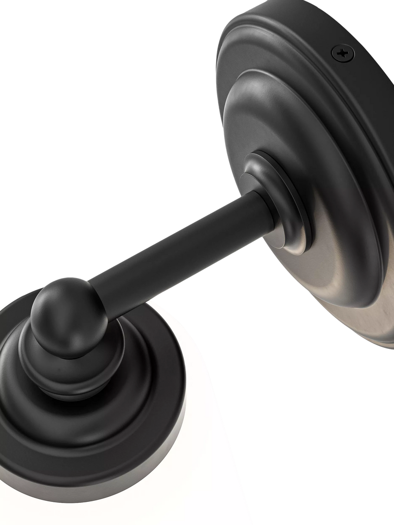 Astro Anton black bathroom wall light (British brand)
