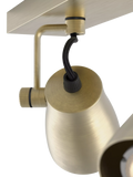 Astro Juno 3 spotlight ceiling bar metallic brass (British brand)