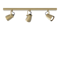 Astro Juno 3 spotlight ceiling bar metallic brass (British brand)