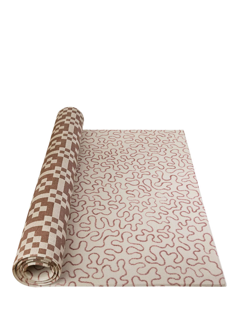 Totter + Tumble Brecon Weaver extra large reversible playmat 250x150cm, imported from the UK