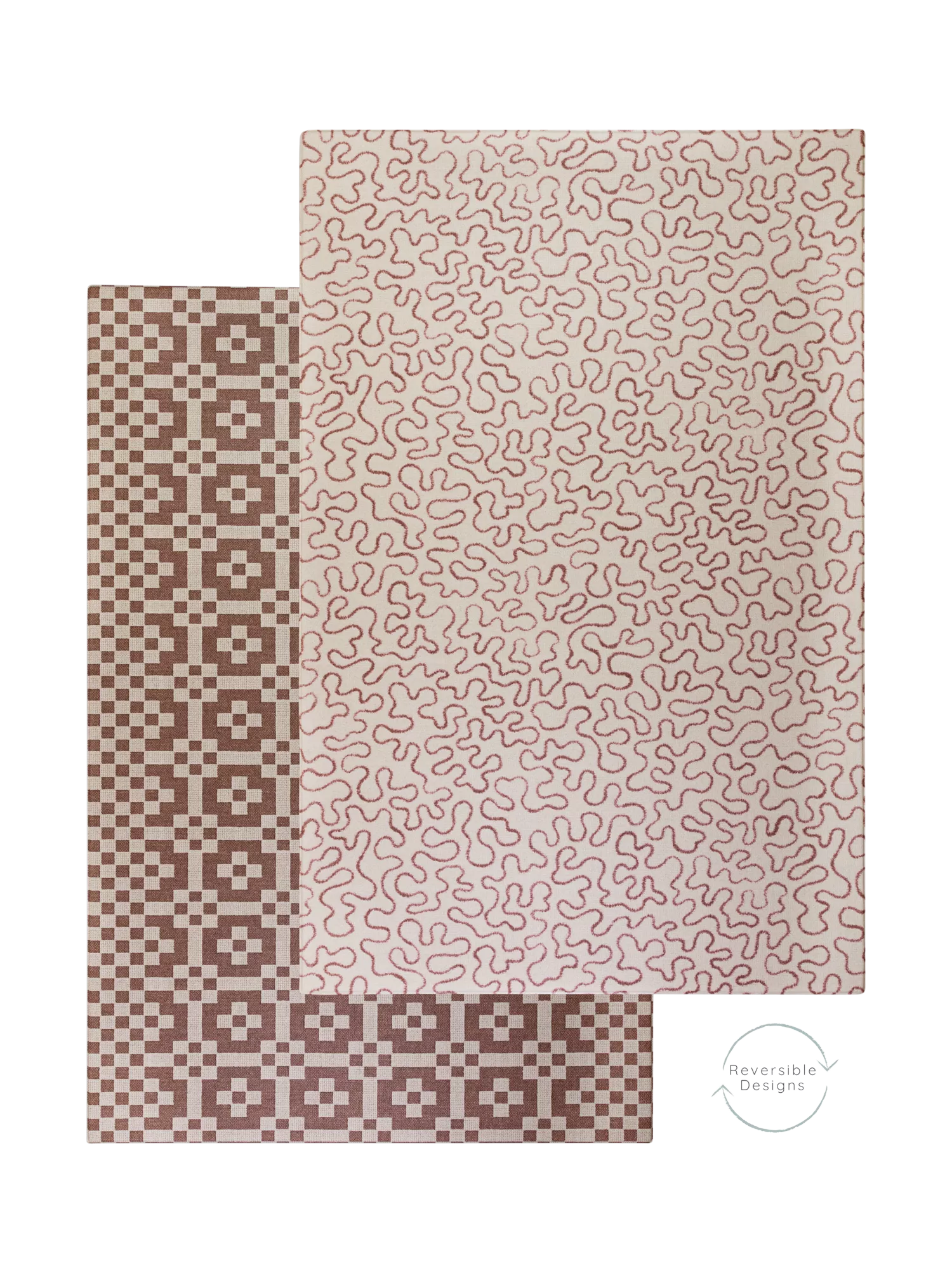 Totter + Tumble Brecon Weaver extra large reversible playmat 250x150cm, imported from the UK