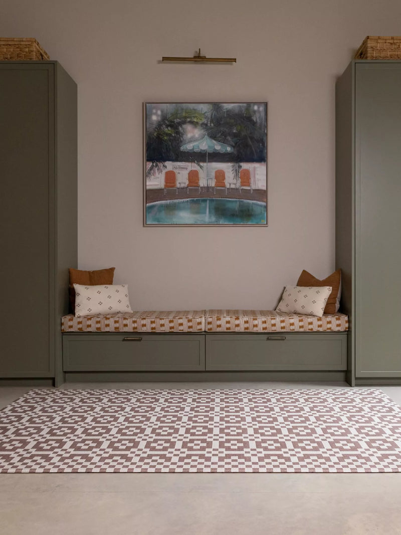 Totter + Tumble Brecon Weaver extra large reversible playmat 250x150cm, imported from the UK