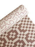 Totter + Tumble Brecon Weaver extra large reversible playmat 250x150cm, imported from the UK