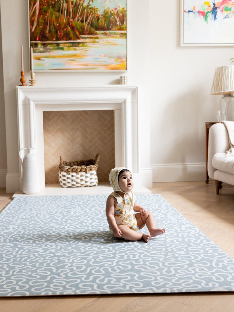 Totter and Tumble Pembroke and Holbein reversible playmat multi (British brand)