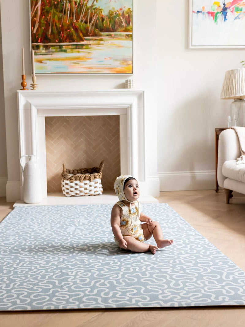 Totter and Tumble Pembroke and Holbein reversible playmat multi (British brand)