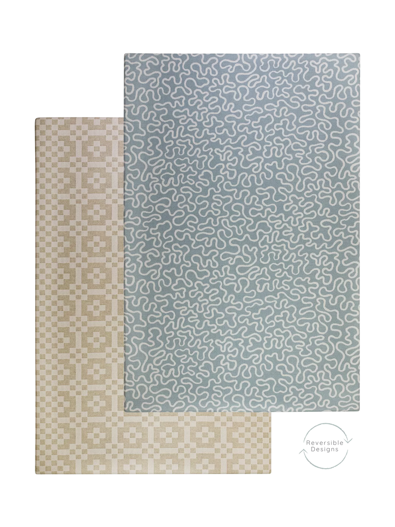 Totter and Tumble Pembroke and Holbein reversible playmat multi (British brand)