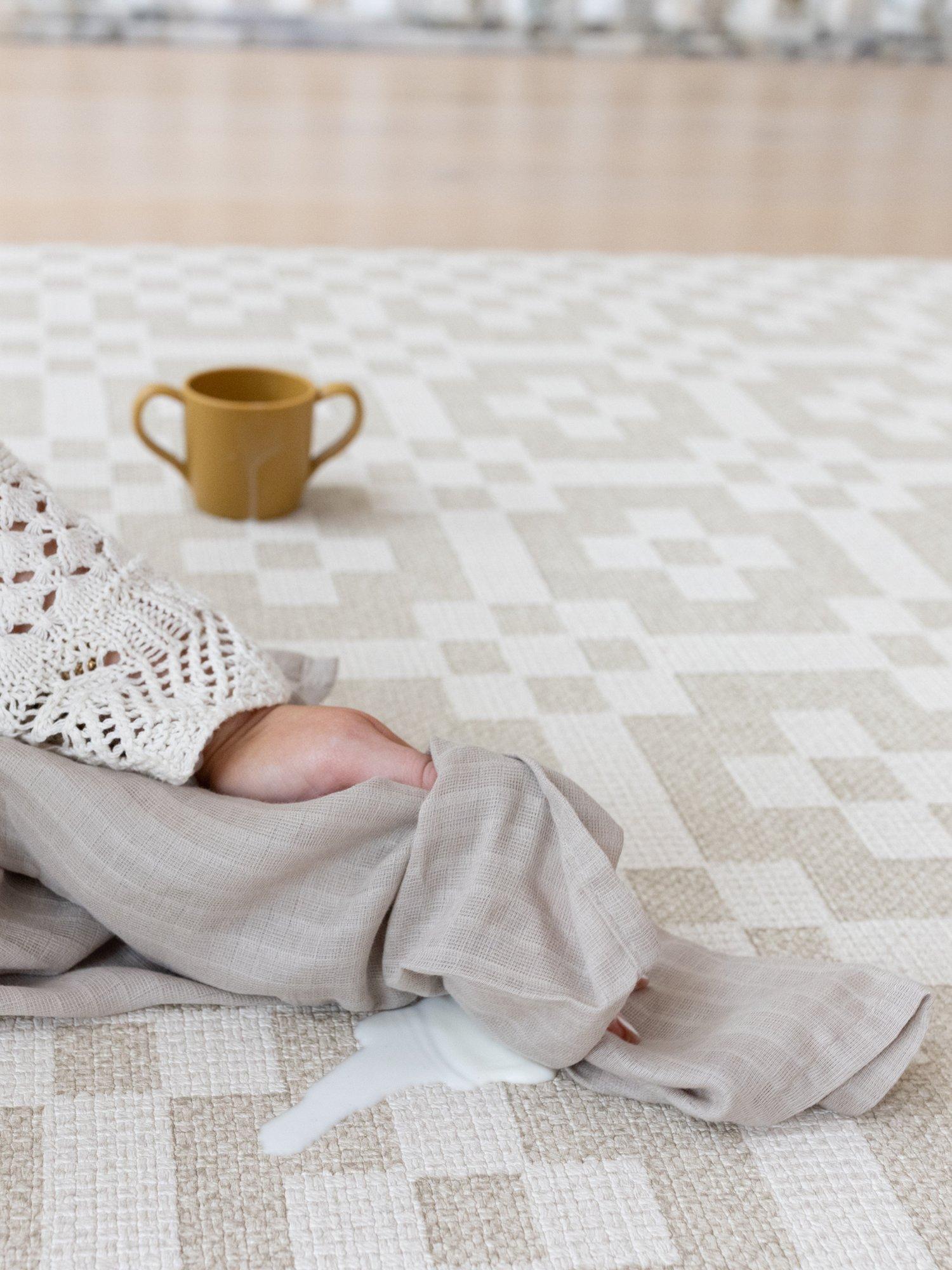 Totter and Tumble Pembroke and Holbein reversible playmat multi (British brand)