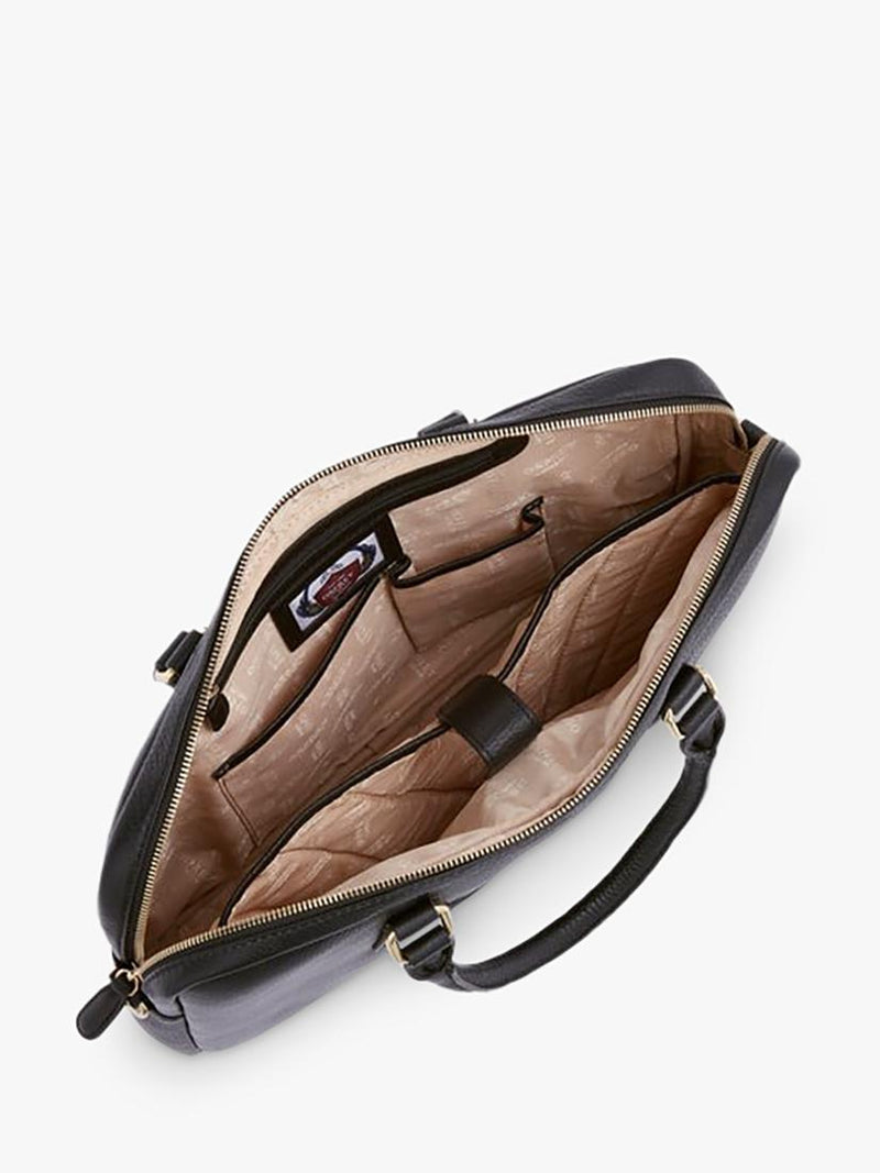 OSPREY LONDON Adaline leather laptop bag - British product