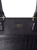 OSPREY LONDON Kellie leather tote bag, imported from the UK