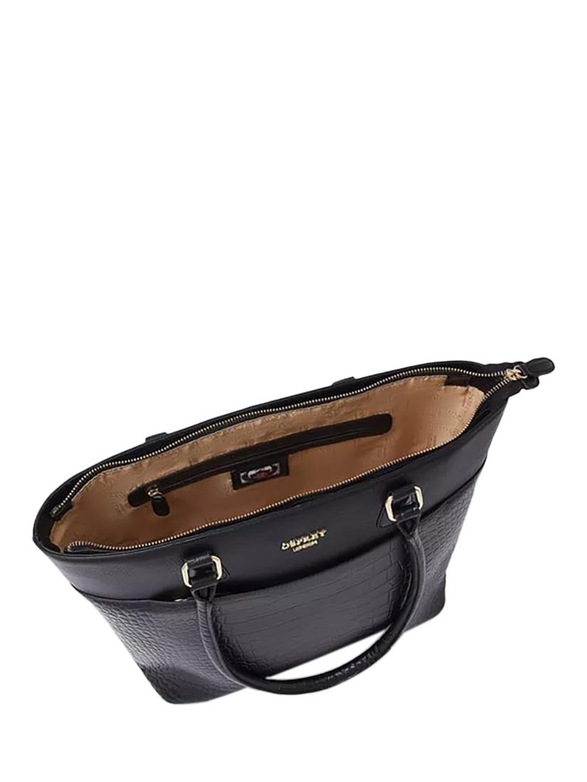 OSPREY LONDON Kellie leather tote bag, imported from the UK