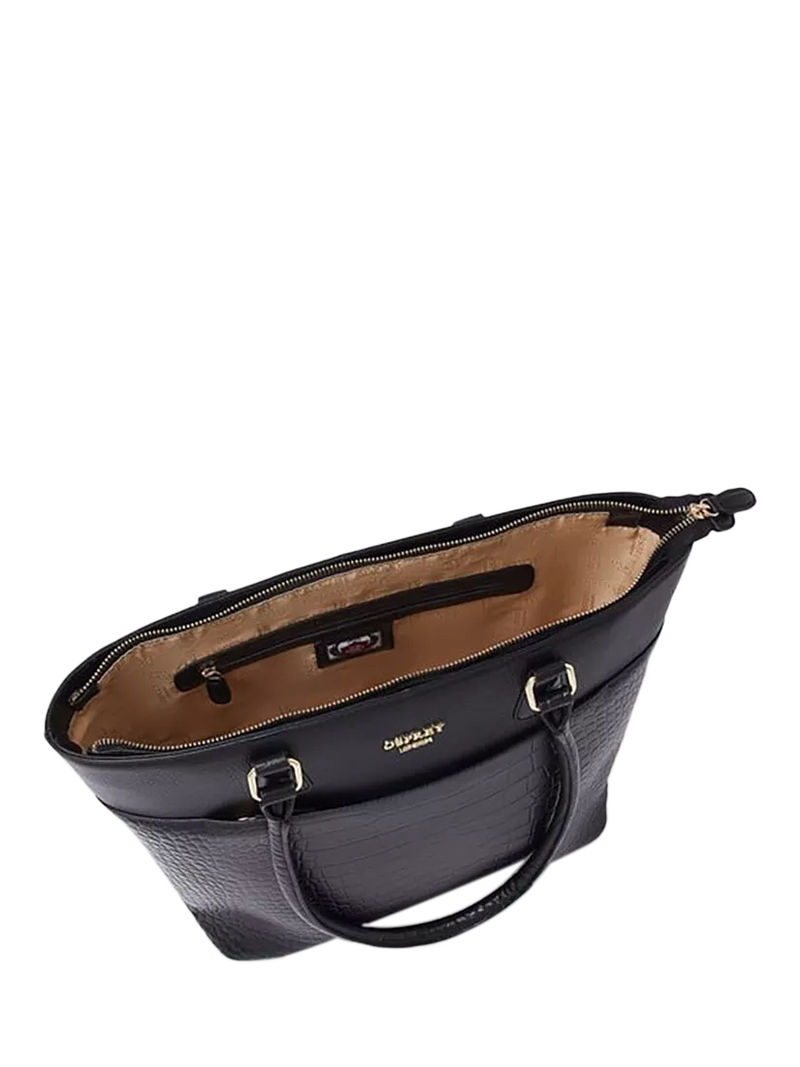 OSPREY LONDON Kellie leather tote bag, imported from the UK