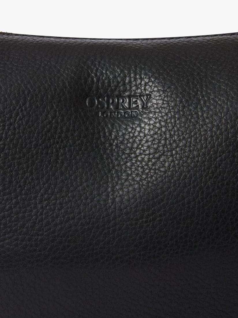 OSPREY LONDON Oxford leather sling bag - British product