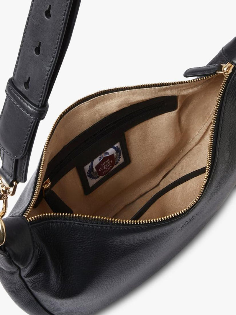 OSPREY LONDON Oxford leather sling bag - British product