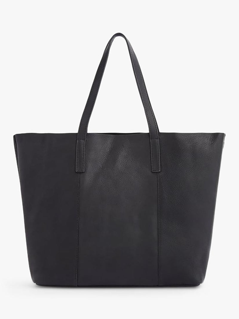 OSPREY LONDON Santa Fe plain leather tote bag, UK version