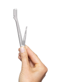 Tweezerman brow grooming set with razor and tweezer, imported from the UK