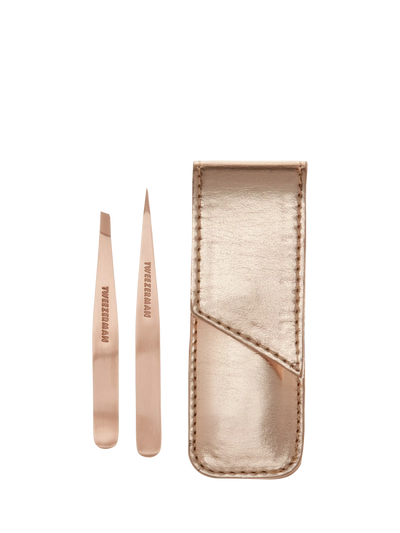 John Lewis Tweezerman Petite Tweeze Set - Rose Gold- Buy online at McGrocer