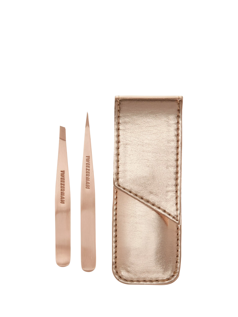 Tweezerman Petite Tweeze Set rose gold - British product