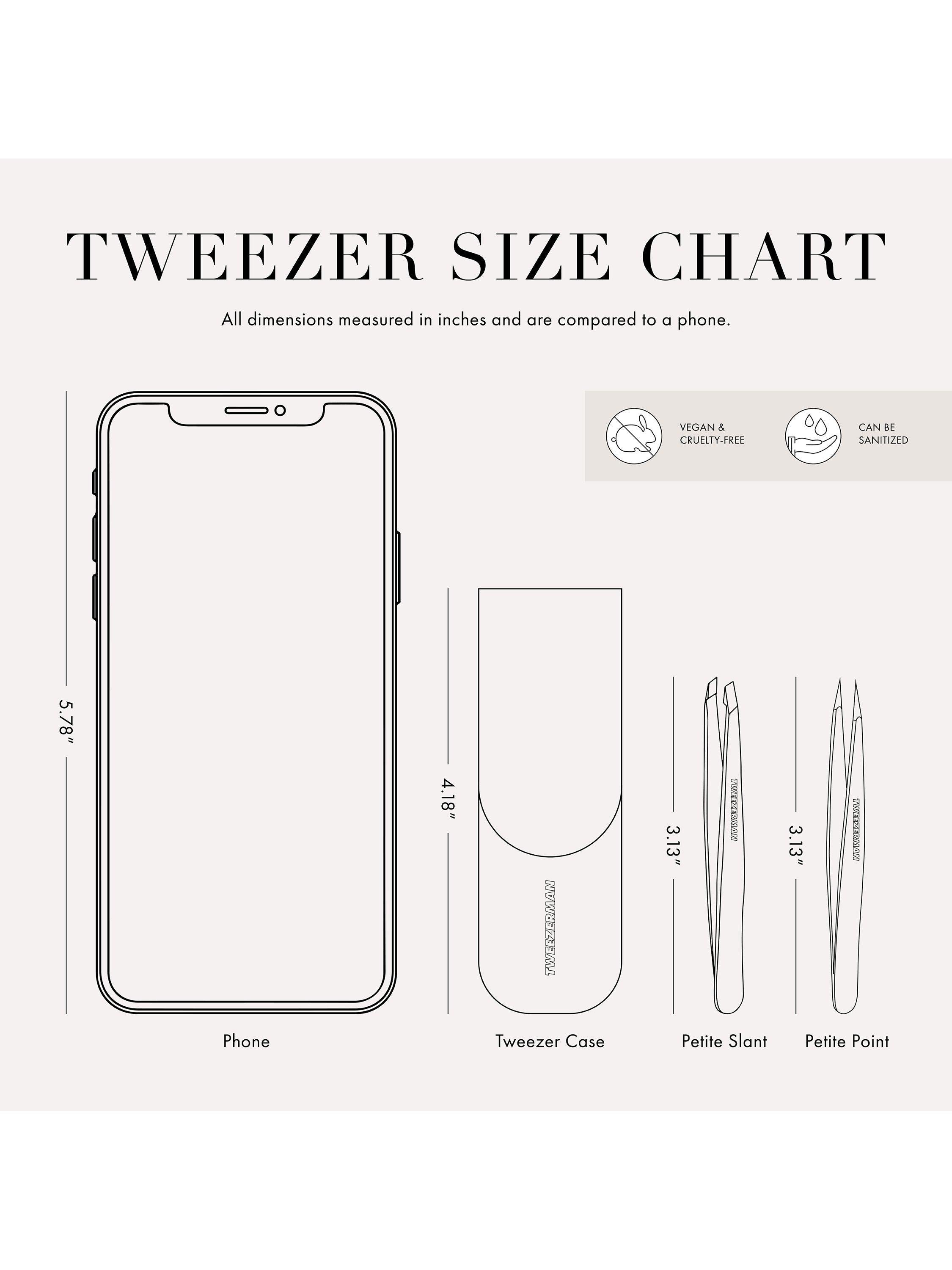 Tweezerman Petite Tweeze Set rose gold - British product