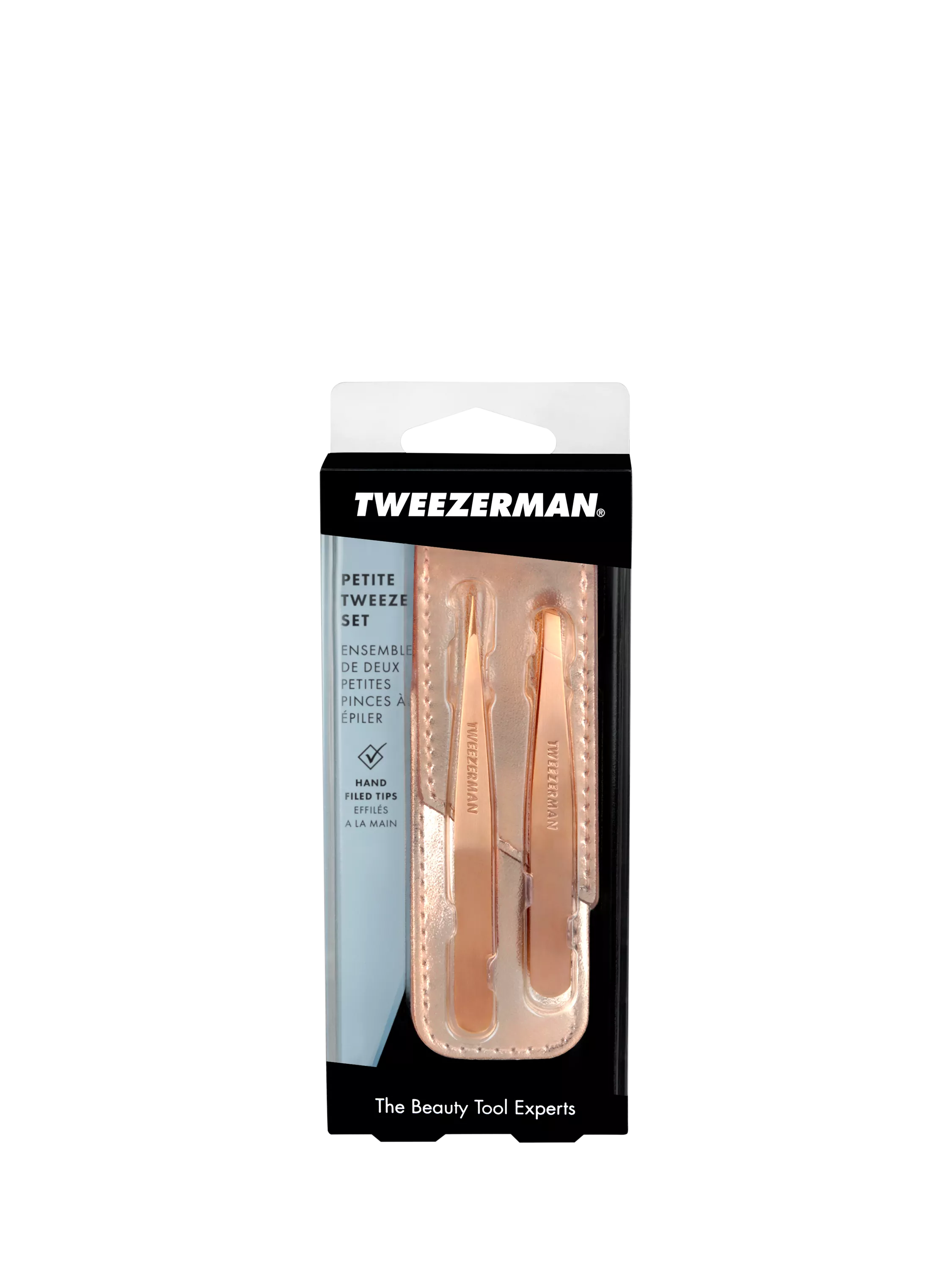 Tweezerman Petite Tweeze Set rose gold - British product